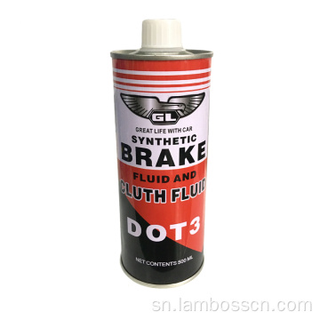 Yakakwirira mhando lubricating brake mafuta fluid dot3